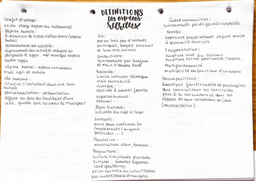 - DES recompos DIVERSES
□ opposition traditionnelle :
- densité bâti densité pop
- fonctions:
industrie
o tertiaire
maintenant : c'est nuanc