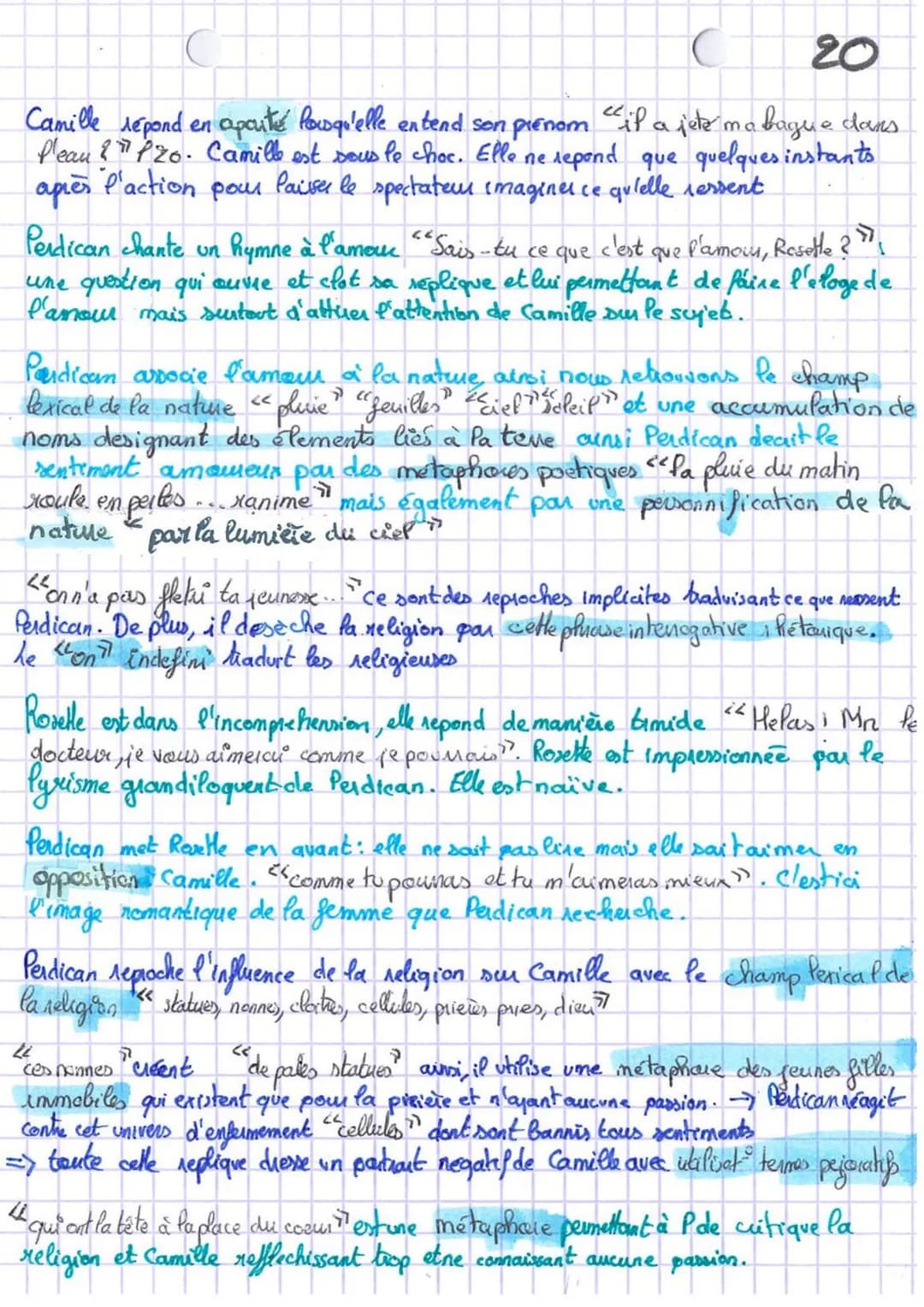 Introduction:
Texte M. "'on ne badine pas avec formour" C
Musset Acte 111 scène 3, 1884
19
Publié en 1934, on ne badine pas avec l'amour est