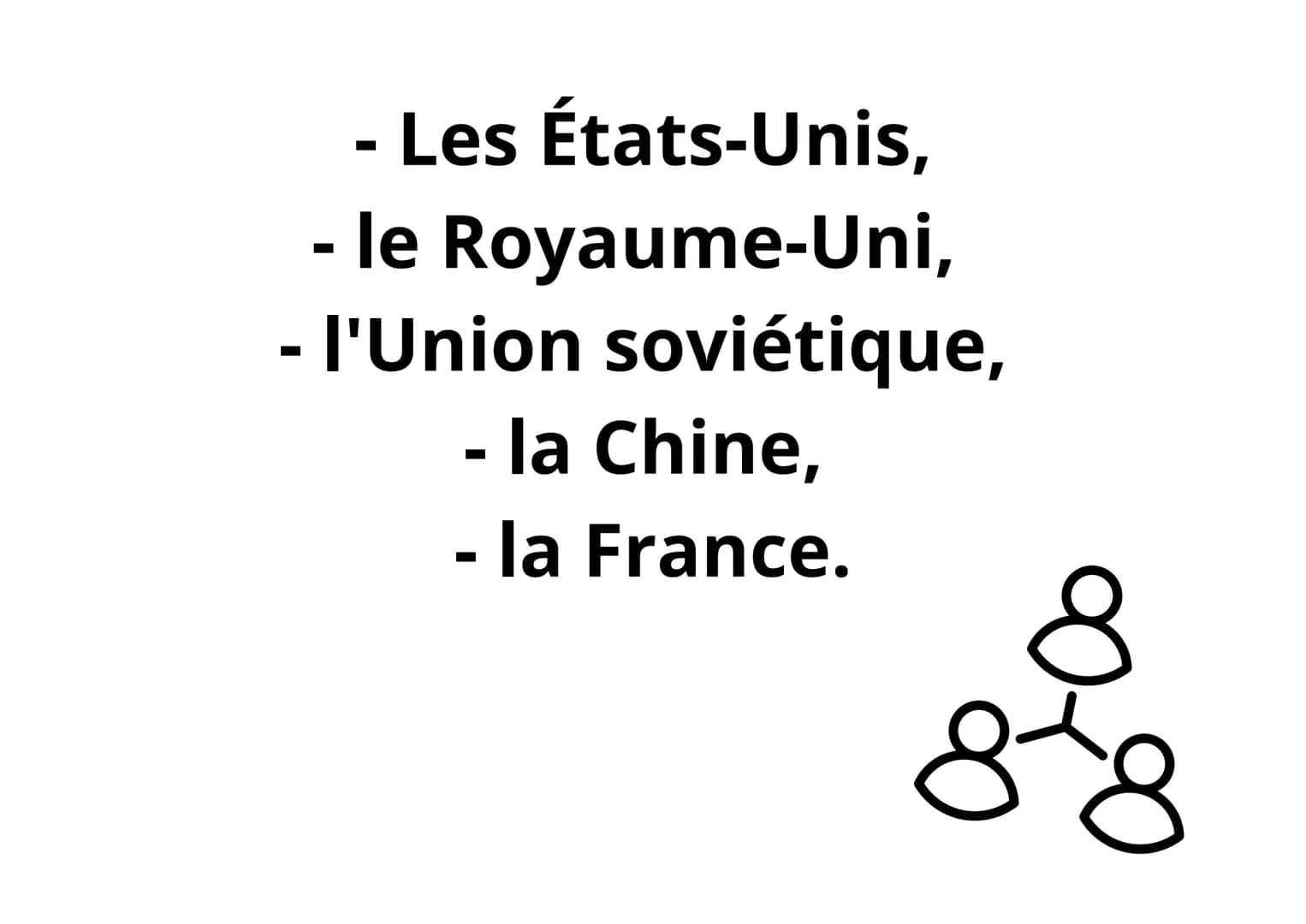 Quelle est la date de la
signature de l'Armistice
de la Première Guerre
mondiale ? Le 11
novembre
1918.
Q Quelles sont les
causes principale