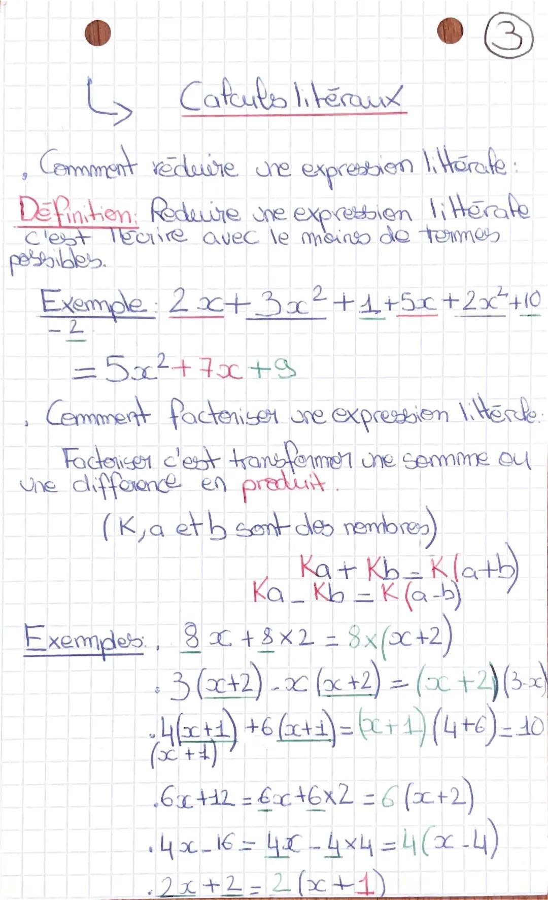 Apprends à Réduire et Développer des Expressions Littérales Facilement !