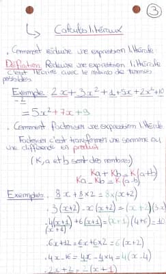 Know calcul littéral math 3eme brevet  thumbnail