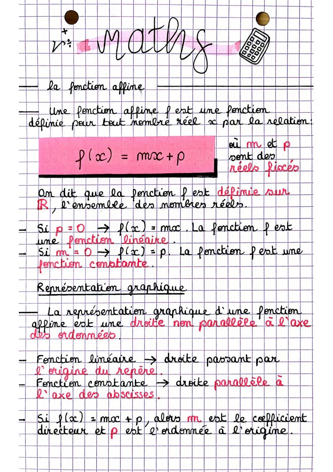 #
V=
maths
300
Laff
Sim² = 0
fonction constante
Représentation graphique
שםםם
la fonction affine
une fonction affine I est une fonction
défi