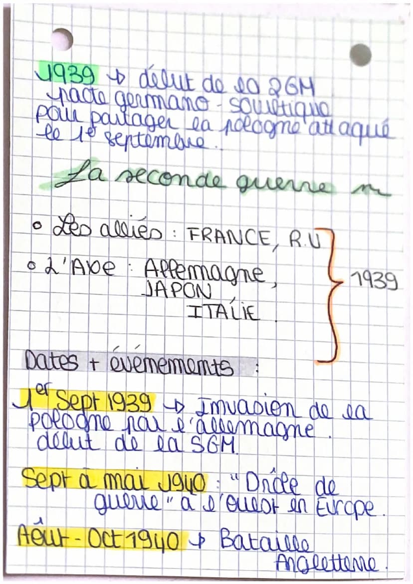 5 histoire s
les regimes totalitaires
Date SGM → 1939-1945
URSS + 1917 (Revolution Russe)
i Joseph stalime + PC US partle
communiste de L'VE