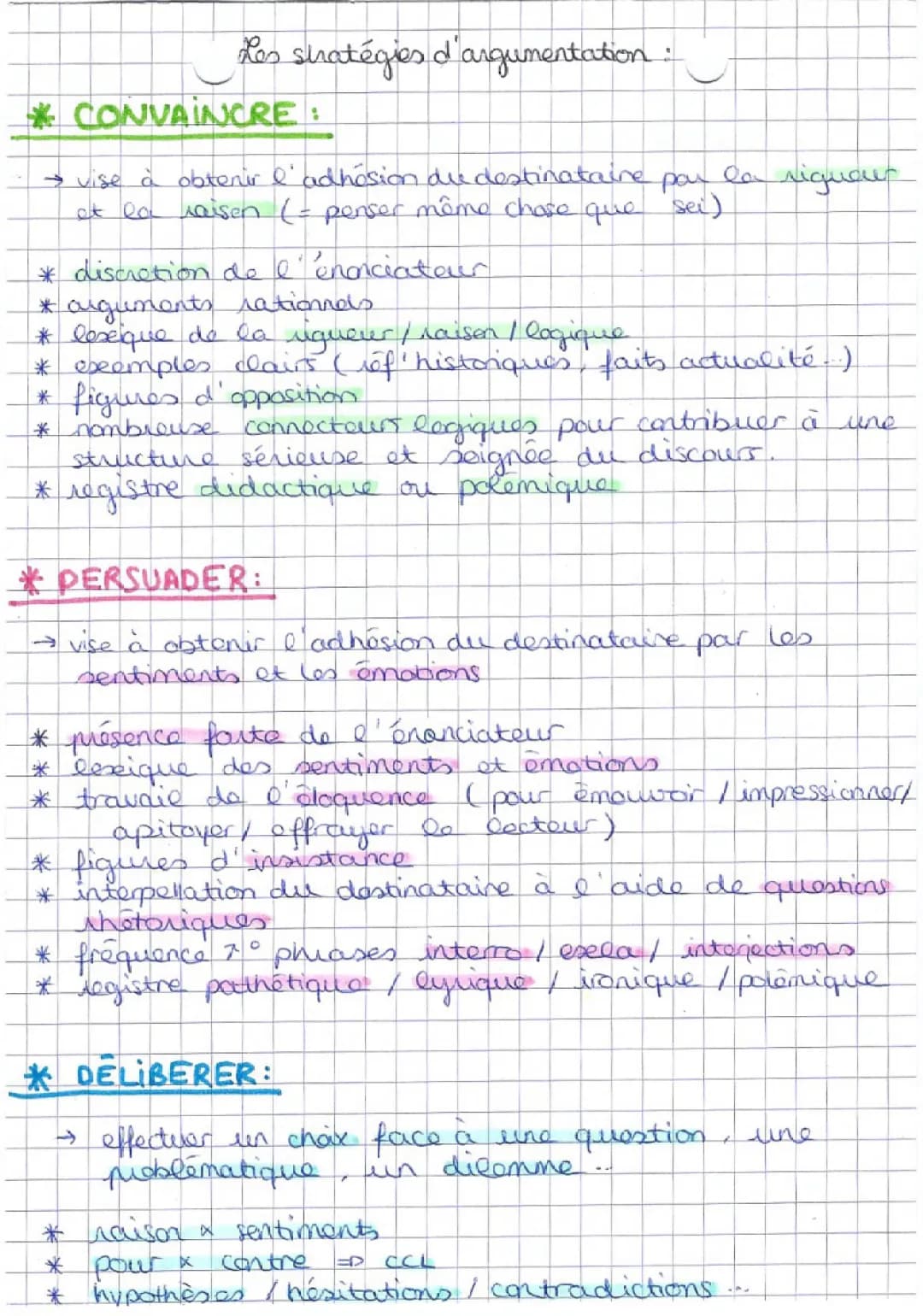 Stratégies Argumentatives pour Convaincre et Persuader: Exemples et Exercices PDF