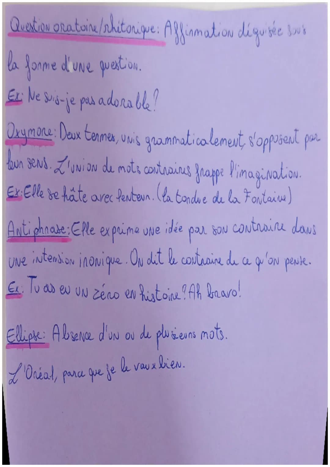 Les figures de style zime
Comparaison: Elle établit un rapport de ressemblance entre
deux éléments, à l'aide d'un outil de comparaison.
vert
