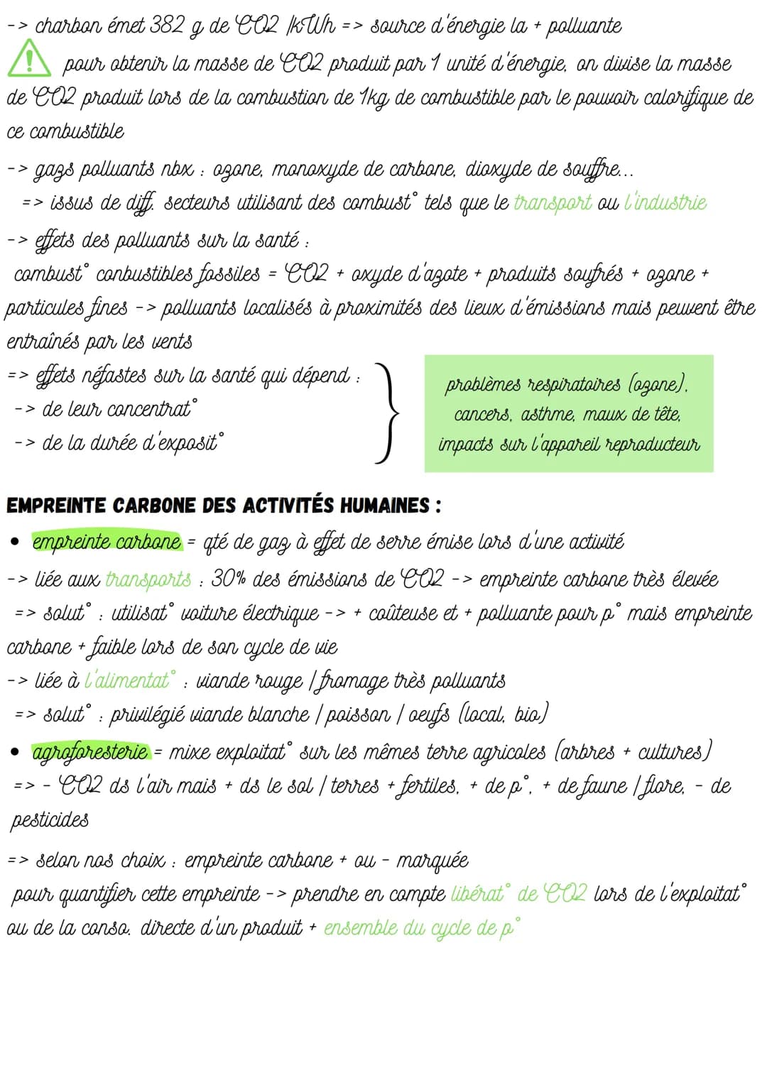 CHAPITRE 1: ENERGIE, DÉVELOPPEMENT ET FUTUR CLIMATIQUE
SOURCES D'ÉNERGIE PRIMAIRE (= FORME NATURELLE, AVANT EXPLOITAT° HUMAINE) :
• disponib