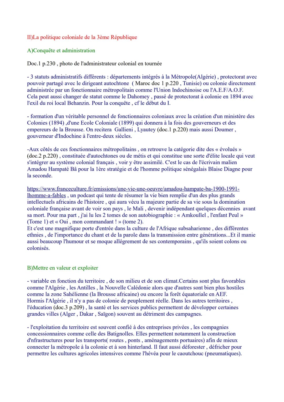 
<h2 id="introduction">Introduction</h2>
<h3 id="mtropoleetcolonies">Métropole et colonies</h3>
<p>La colonisation française à l'époque mode