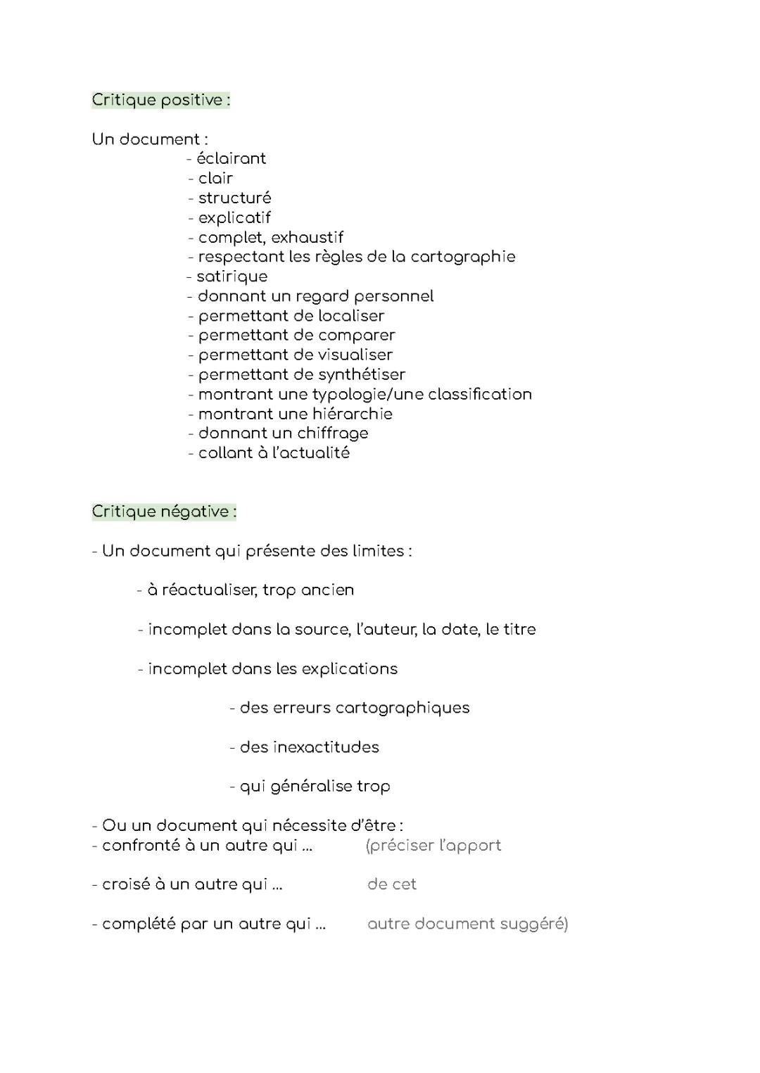 étude critique de doc -  HGGSP 