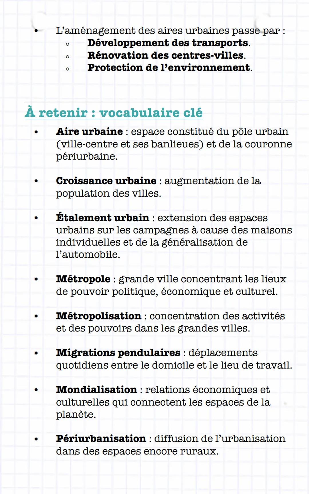 Géographie:
Les aires urbaines en France
Introduction
•
•
Plus de 85% des Français vivent en ville: la
France est un pays urbain.
Problème l