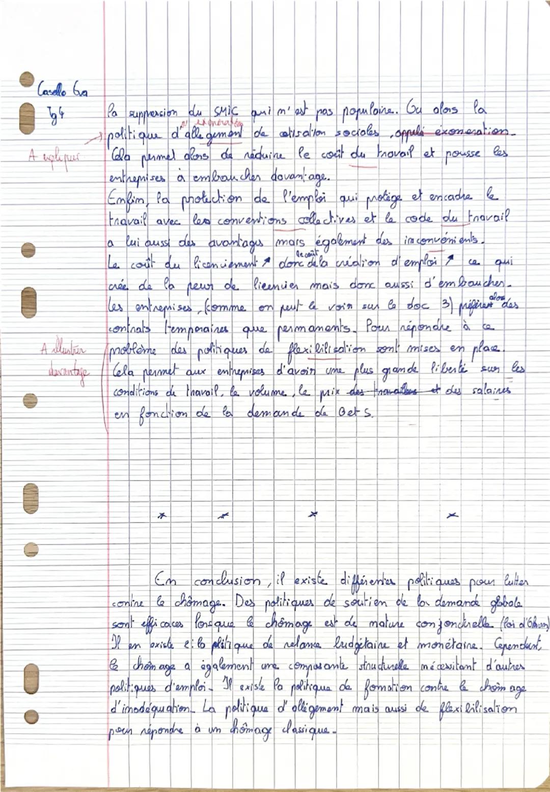 I- Les politiques de soutien à la demande sont efficaces contre le chômage lorsqu'il est de nature conjoncturelle.

L'analyse keynésienne du