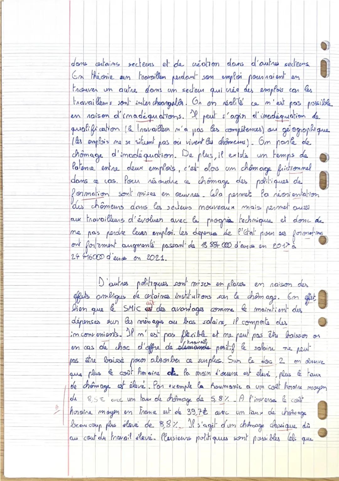 I- Les politiques de soutien à la demande sont efficaces contre le chômage lorsqu'il est de nature conjoncturelle.

L'analyse keynésienne du