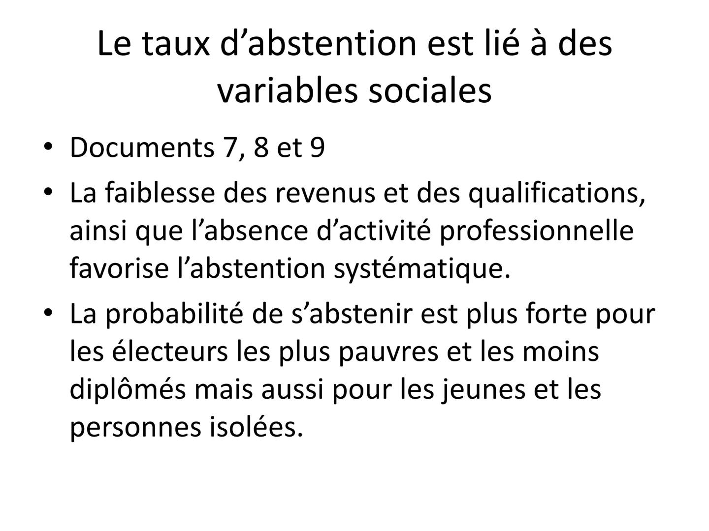 Chapitre 6 : Voter : une affaire
individuelle ou collective?
Introduction
L'instauration du suffrage universel a permis à
l'ensemble des cit