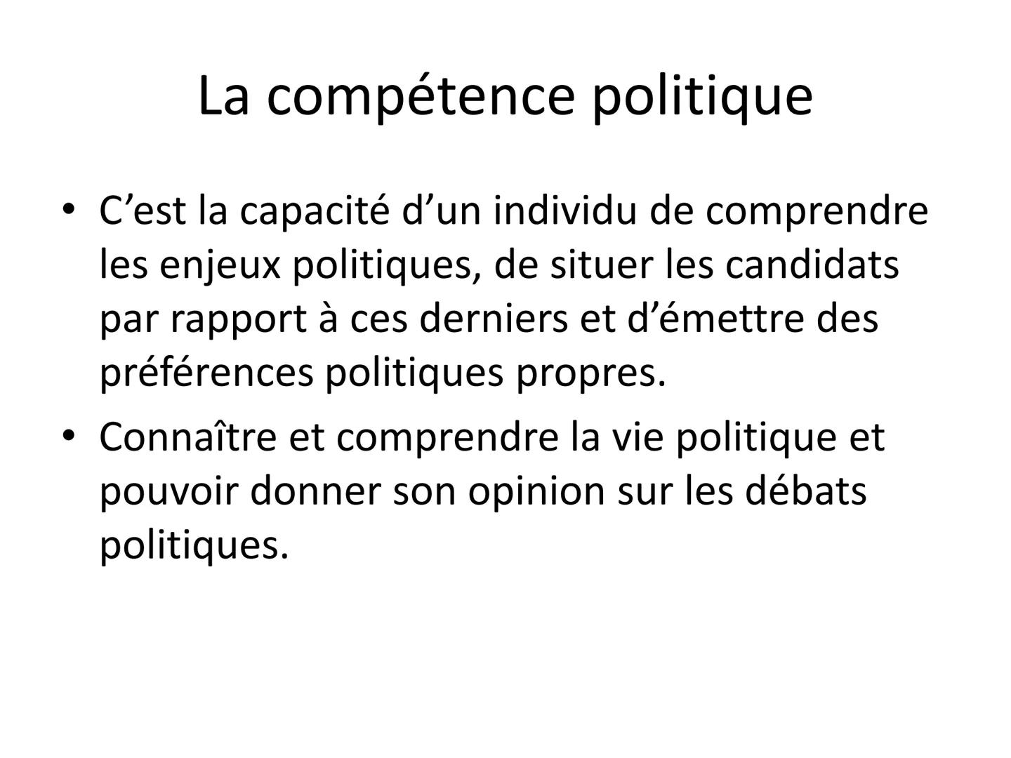 Chapitre 6 : Voter : une affaire
individuelle ou collective?
Introduction
L'instauration du suffrage universel a permis à
l'ensemble des cit