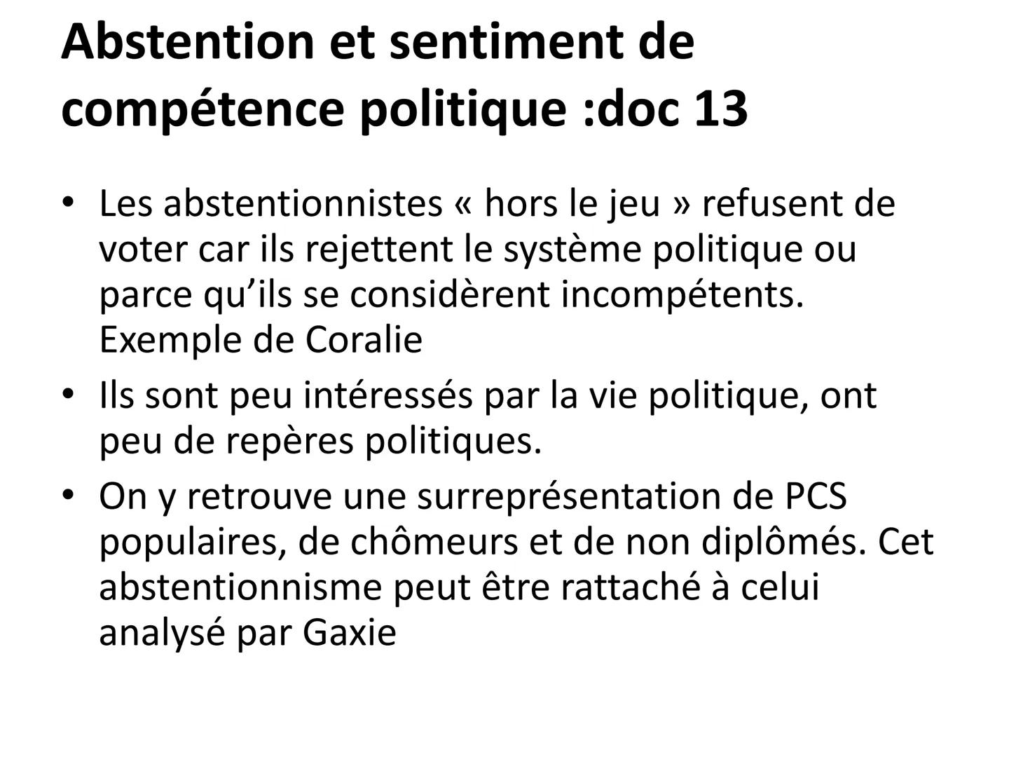 Chapitre 6 : Voter : une affaire
individuelle ou collective?
Introduction
L'instauration du suffrage universel a permis à
l'ensemble des cit