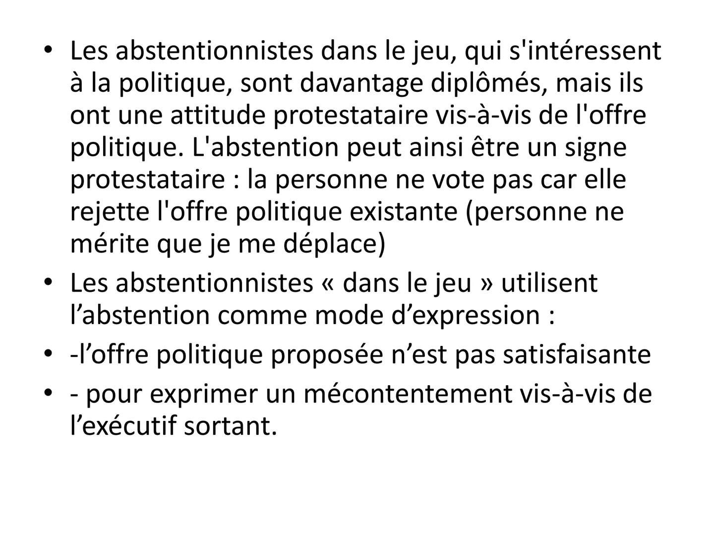 Chapitre 6 : Voter : une affaire
individuelle ou collective?
Introduction
L'instauration du suffrage universel a permis à
l'ensemble des cit