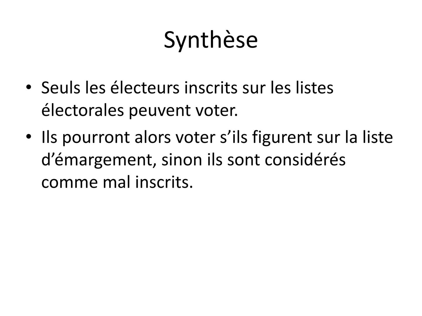 Chapitre 6 : Voter : une affaire
individuelle ou collective?
Introduction
L'instauration du suffrage universel a permis à
l'ensemble des cit