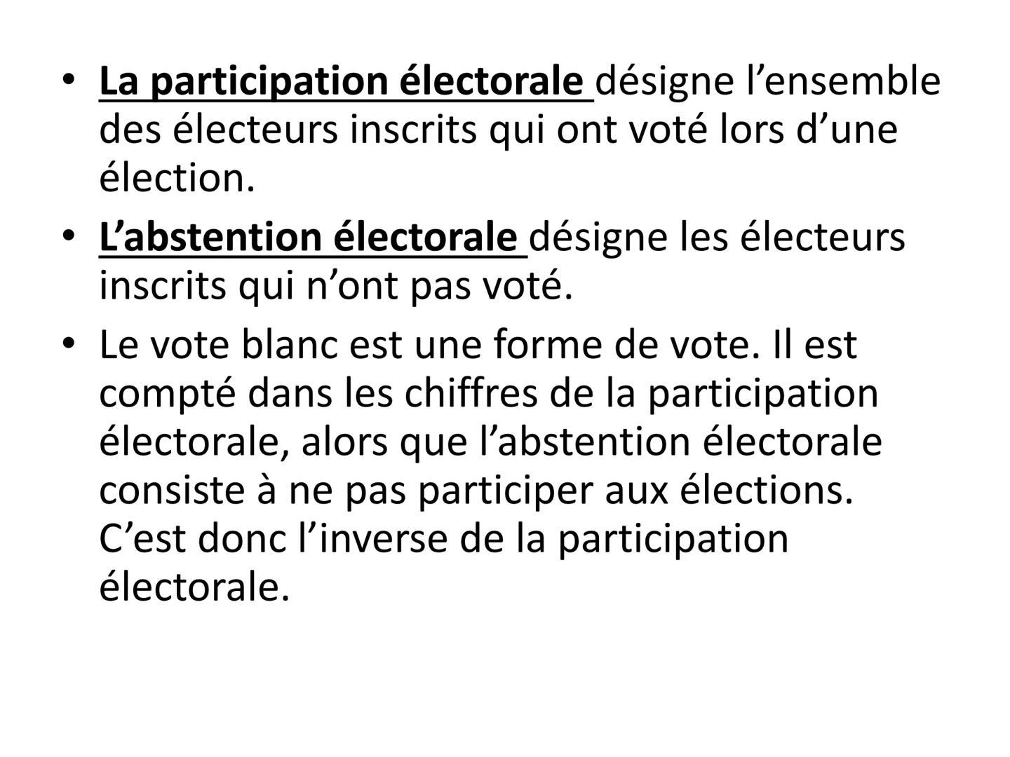 Chapitre 6 : Voter : une affaire
individuelle ou collective?
Introduction
L'instauration du suffrage universel a permis à
l'ensemble des cit