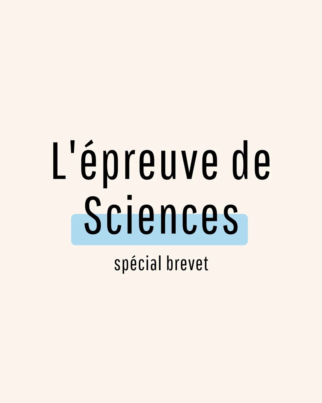 L'épreuve de
Sciences
spécial brevet Oublie pas de t'abonner
pour ne rien louper..
1. Avant l'épreuve :
- Revois la méthodologie de
l'argume