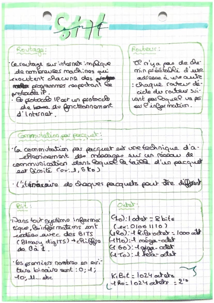 Eshi
assure Catransmission de données entre deux
machines.
TCP:
ADRESSE IP: (IP: internet protocol) adresse d'une ma-
chine sur le réseau in