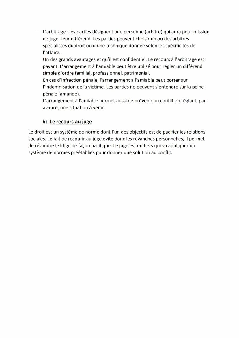 Chapitre 4) Le litige
Objectif du chapitre :
Déterminer au moyen d'une argumentation circule si le litige est causé par un acte
ou par un fa