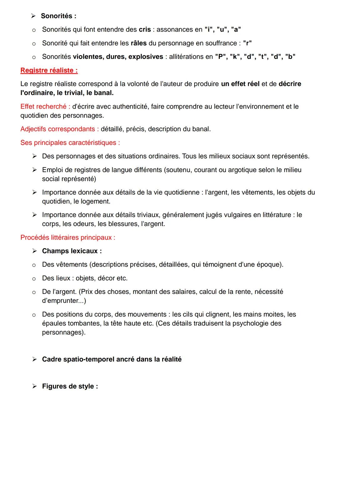 Registre lyrique :
Les registres
Le registre lyrique correspond à l'expression de sentiments personnels de façon rythmée,
chantée, presque m