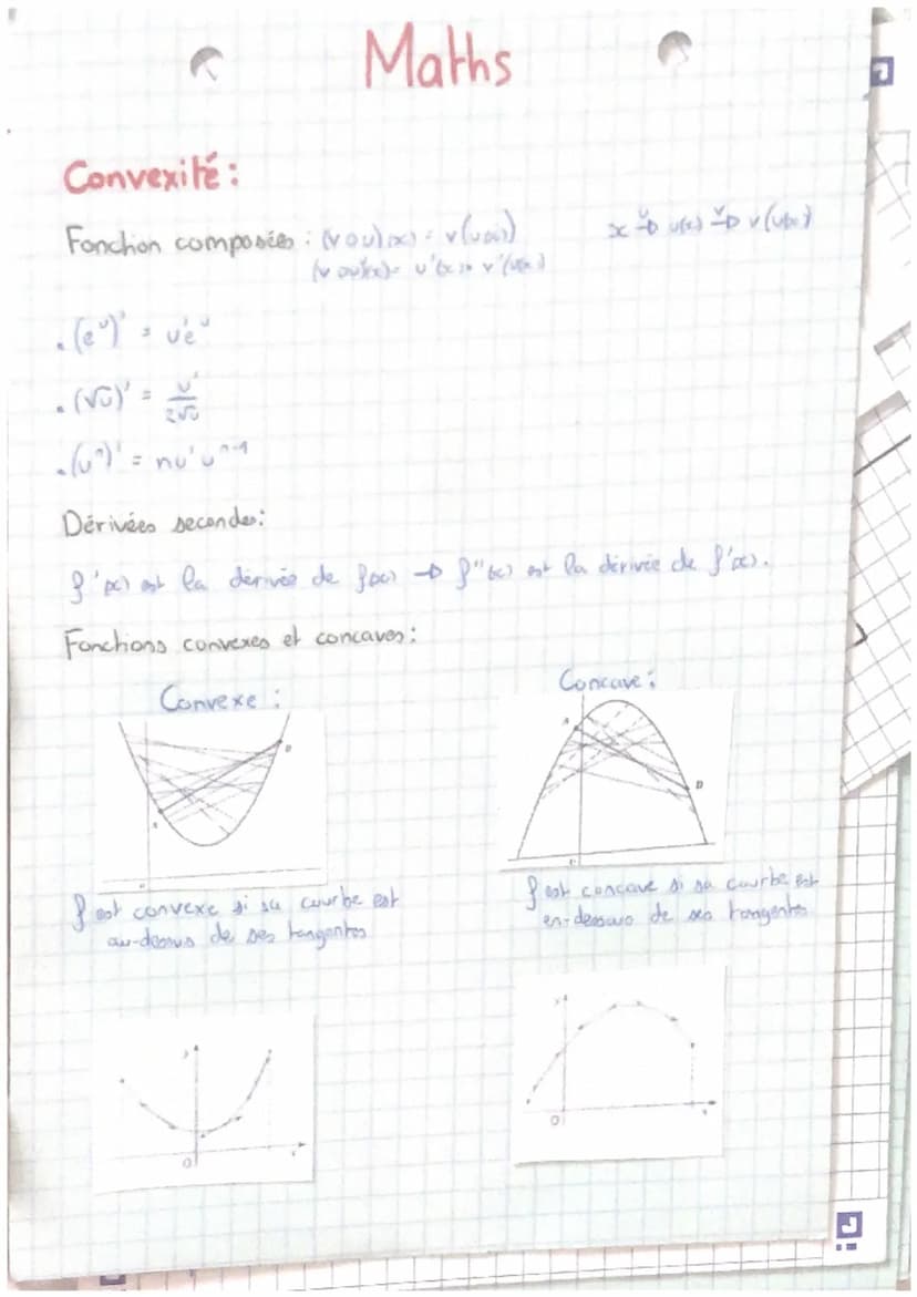 Suites:
Unon > Un (suite croissante)
Und1 KWh (suite décroissante)
arithmétique : Nom-
!G
Continuité
4 = 16² - Dac
Untr
Un = y₂ + hr
Un Upt(
