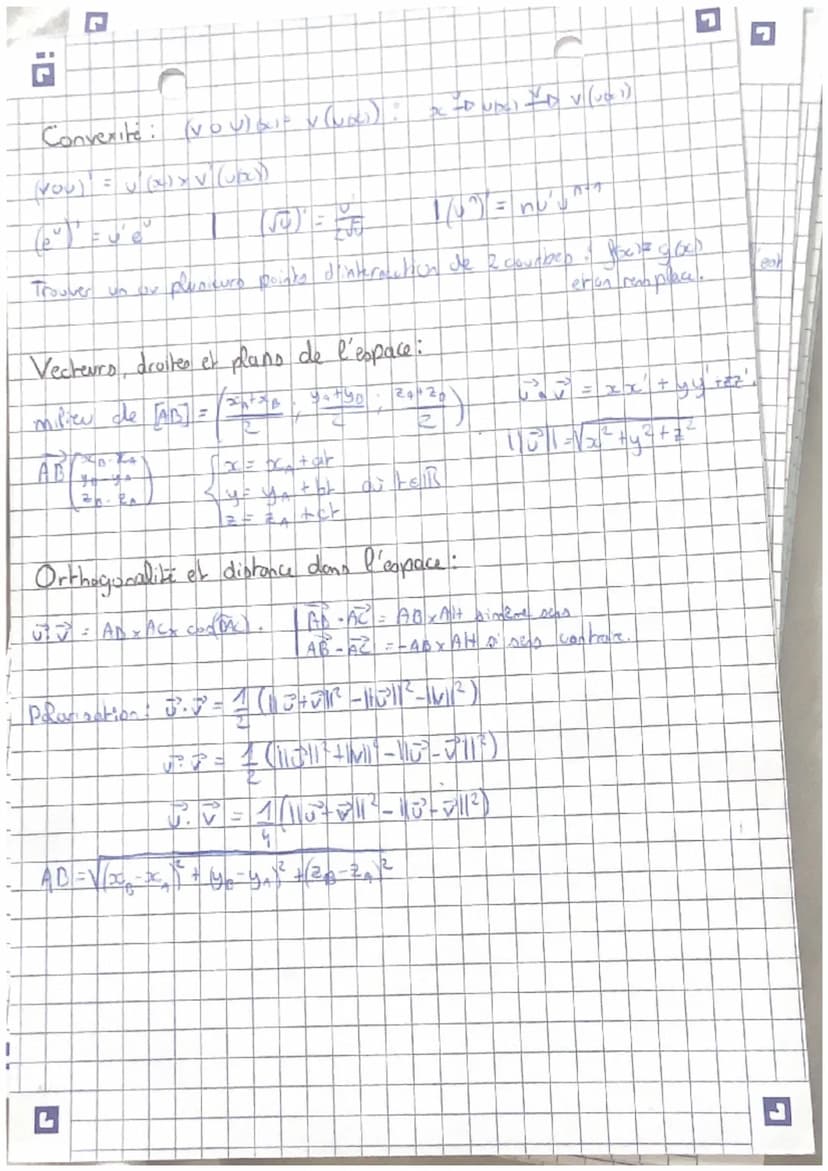 Suites:
Unon > Un (suite croissante)
Und1 KWh (suite décroissante)
arithmétique : Nom-
!G
Continuité
4 = 16² - Dac
Untr
Un = y₂ + hr
Un Upt(
