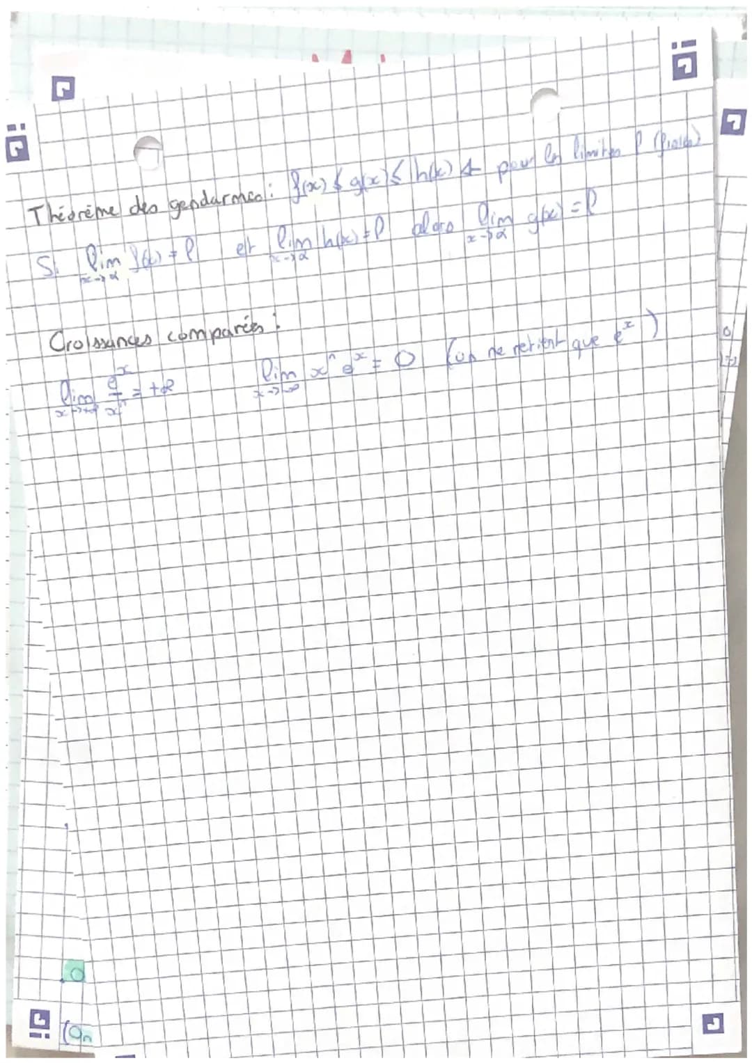 Suites:
Unon > Un (suite croissante)
Und1 KWh (suite décroissante)
arithmétique : Nom-
!G
Continuité
4 = 16² - Dac
Untr
Un = y₂ + hr
Un Upt(