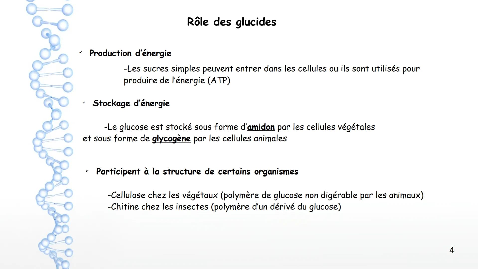 AP: Révisions du programme de première
1 Thème 1 : Les molécules biologiques
I-Notion de monomère et de polymère :
*Un polymère est une gran