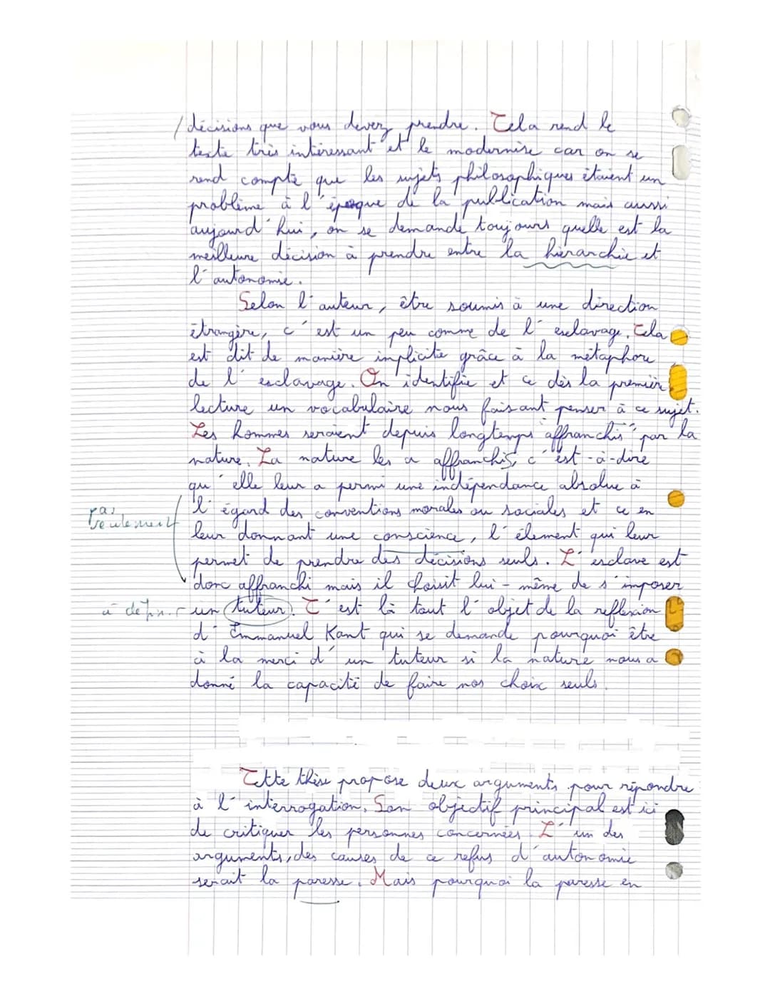 Imad
1 тог
D
15
Indance
بانان
линих
approximo hour upendant
à vour
arreter
гуре
Commentaire:
Une ex
explication de texte approfondie
qui s'e
