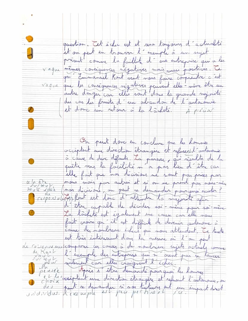 Imad
1 тог
D
15
Indance
بانان
линих
approximo hour upendant
à vour
arreter
гуре
Commentaire:
Une ex
explication de texte approfondie
qui s'e