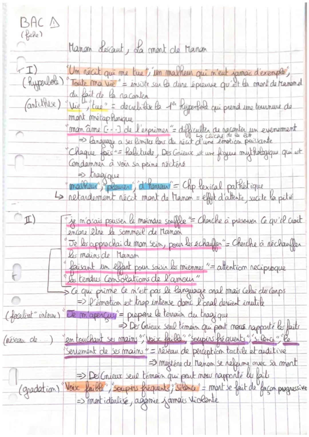 Manon Lescaut, La mont de Manom
I
I
4 Pardonnez, si j'achève en peu de mots un récit qui me tue. Je vous raconte un malheur qui n'eut
jamais