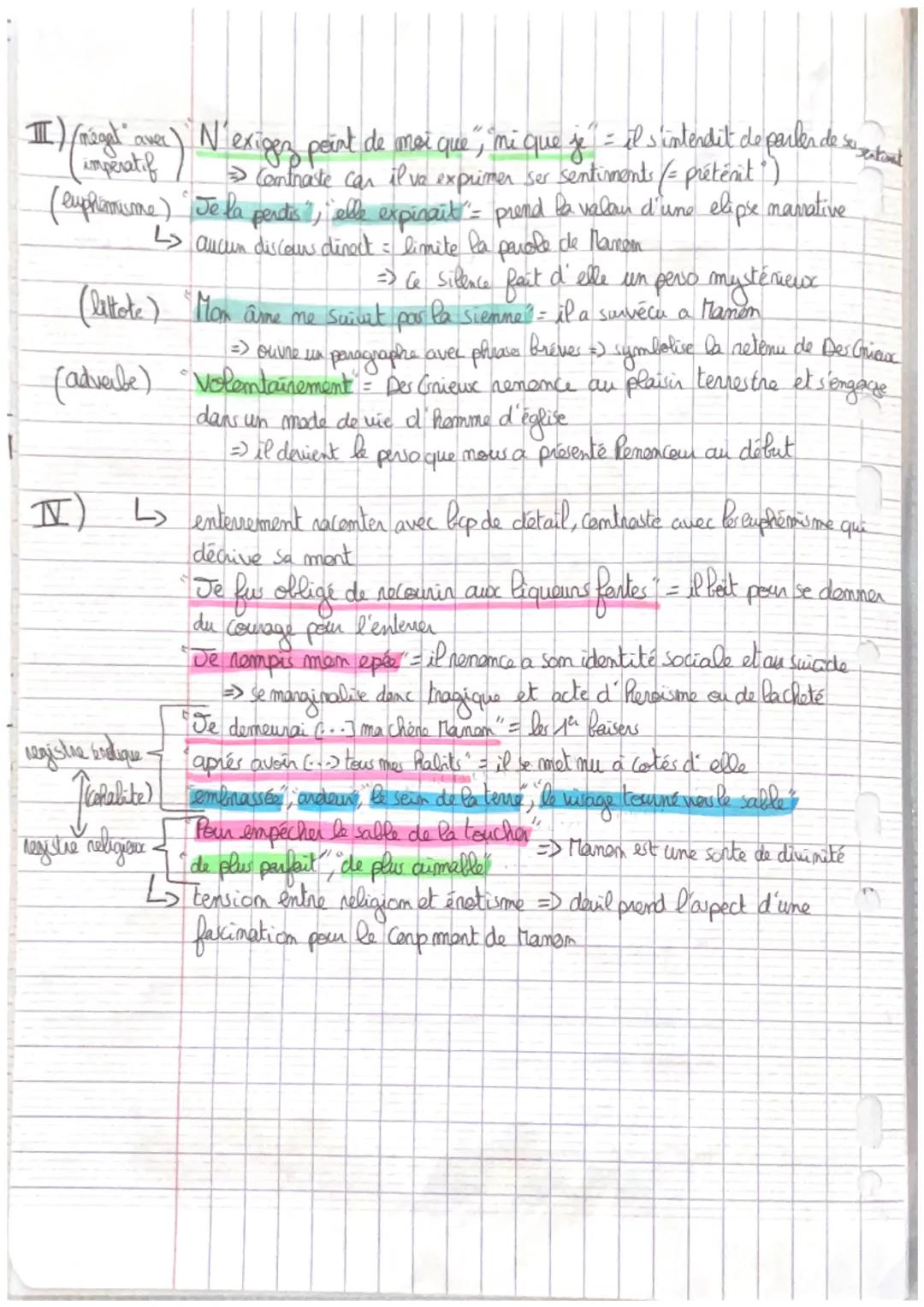 Manon Lescaut, La mont de Manom
I
I
4 Pardonnez, si j'achève en peu de mots un récit qui me tue. Je vous raconte un malheur qui n'eut
jamais