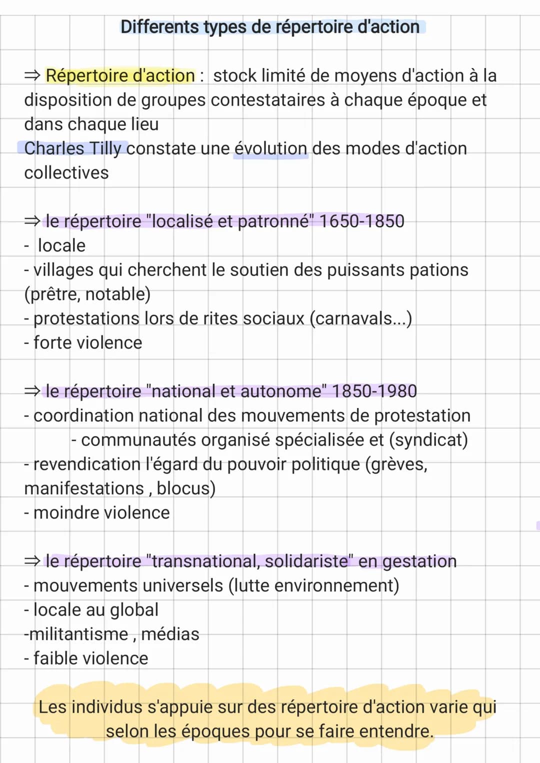 Comment expliquer l'engagement politique dans les sociétés
démocratiques
⇒ engagement politique : désigne l'ensemble des formes.
d'activités