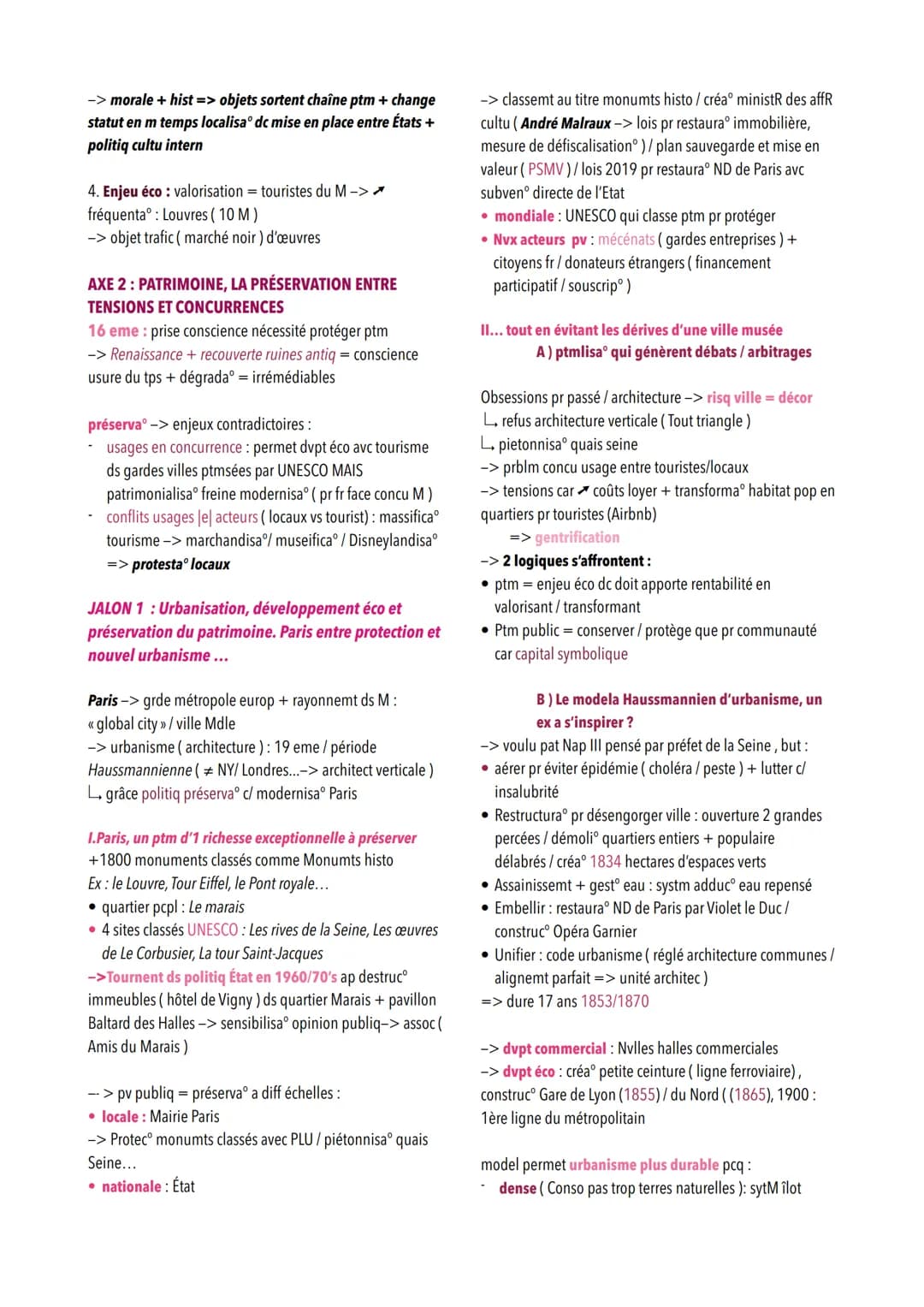 THEME 4: IDENTIFIER, PROTEGER ET VALORISER LE
PATRIMOINE : ENJEUX GEOPOLITIQUES
introduction :
• enjeux géopolitique: attractivité/ rayonnem