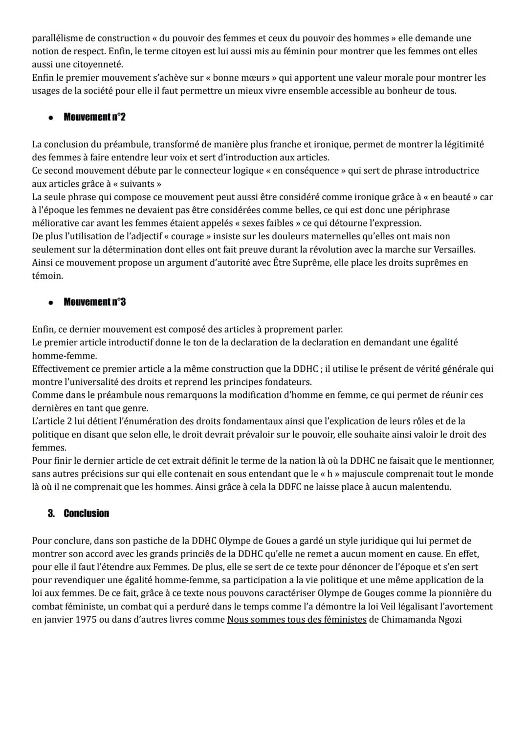 1. Intro
PRÉAMBULE-OLYMPE DE GOUGES - DDFC-1791
Au XVIIIème siècle, la révolution française débute à la suite de crises multiples, les Lumiè