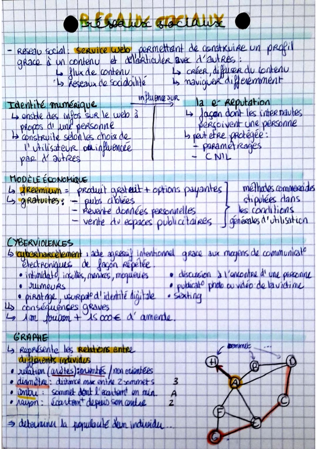 1
●Préseaux sociaux
Reseau social service welb permettant de construire un
grace à un contenu et del'articuler avec d'autres
Lo flux de cont