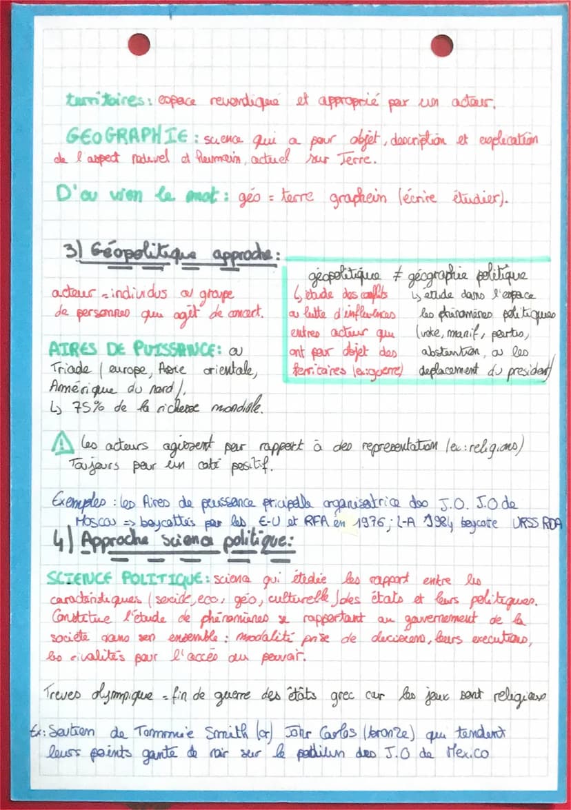 تعتمد
مهو
HISTOIRE-GEOGRAPHIE-GÉOPOLITIQUE-SCIENCE POLITIQUE
11 Approche Historique = Ex: traces archeologique du site extique
d' Olympic.
H