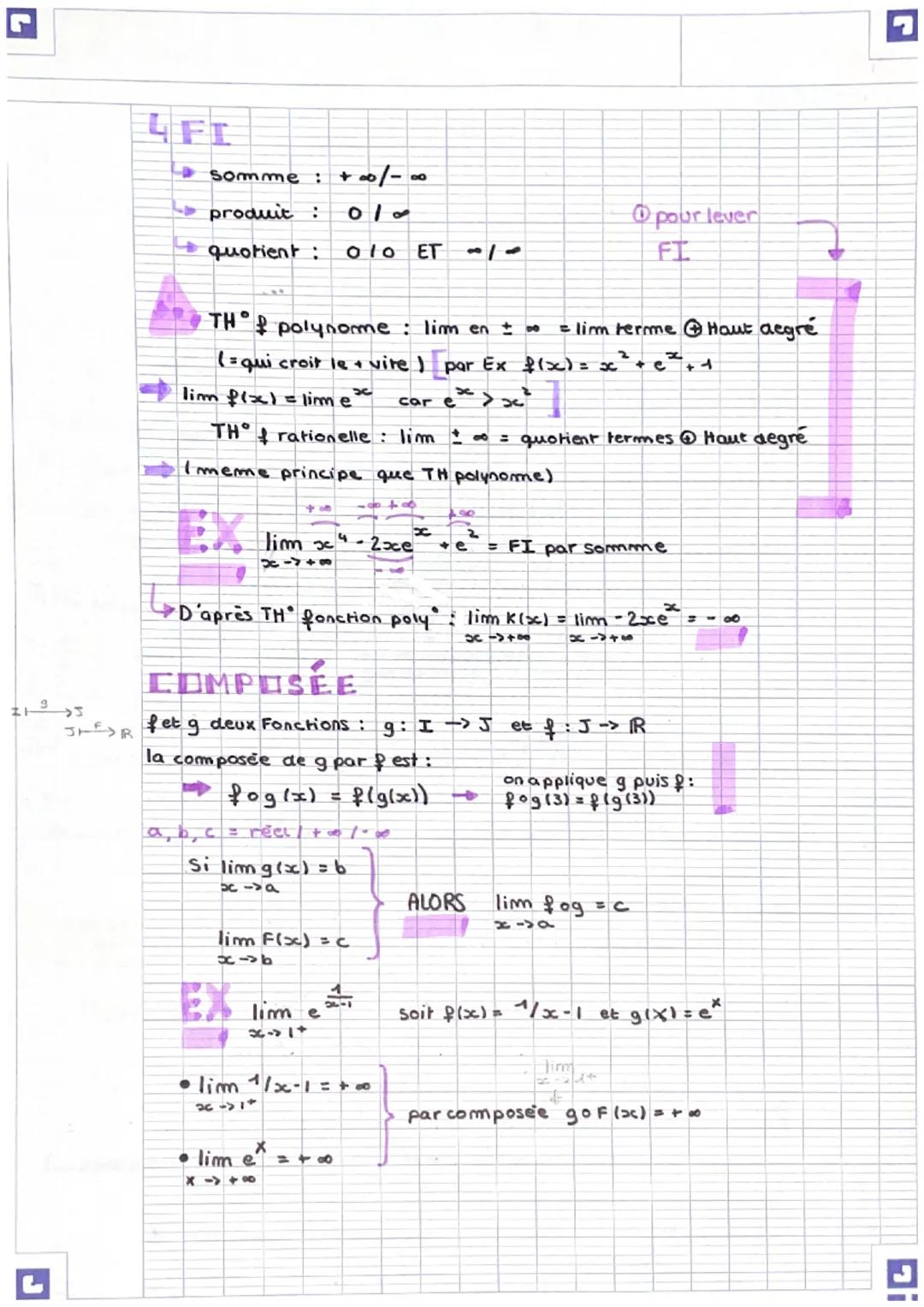 # CHAP.1:

~ limites des fonctions

Soit Let T reel ou +/-$\\infty$, on note $\lim_{x \\to T}$ f = L

lim f(x)=+$\infty$

40065

Si Fonction