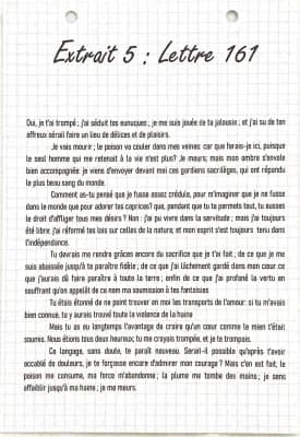 Know lecture linéaire : lettre 161 thumbnail