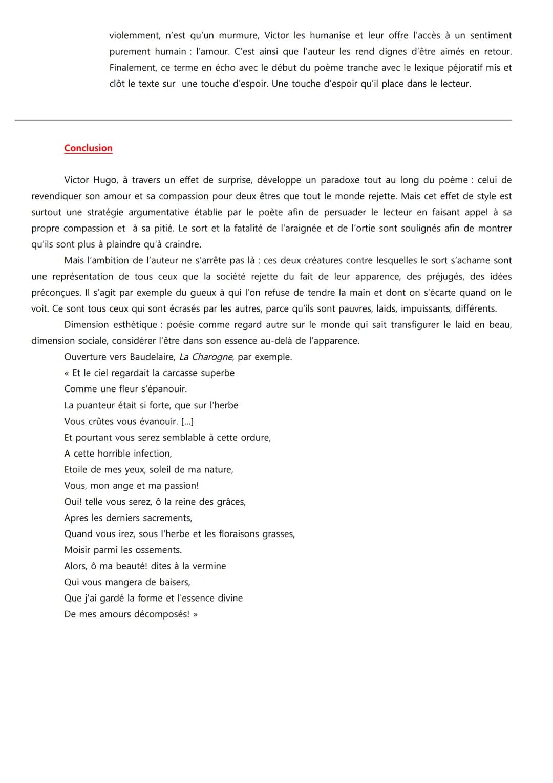 1
2
3
4
5
6
7
8
9
10
11
12
13
14
15
16
17
18
20
21
22
23
24
25
26
27
28
CORRIGE DU COMMENTAIRE COMPOSE.
Texte A - Victor Hugo (1802-1885), «