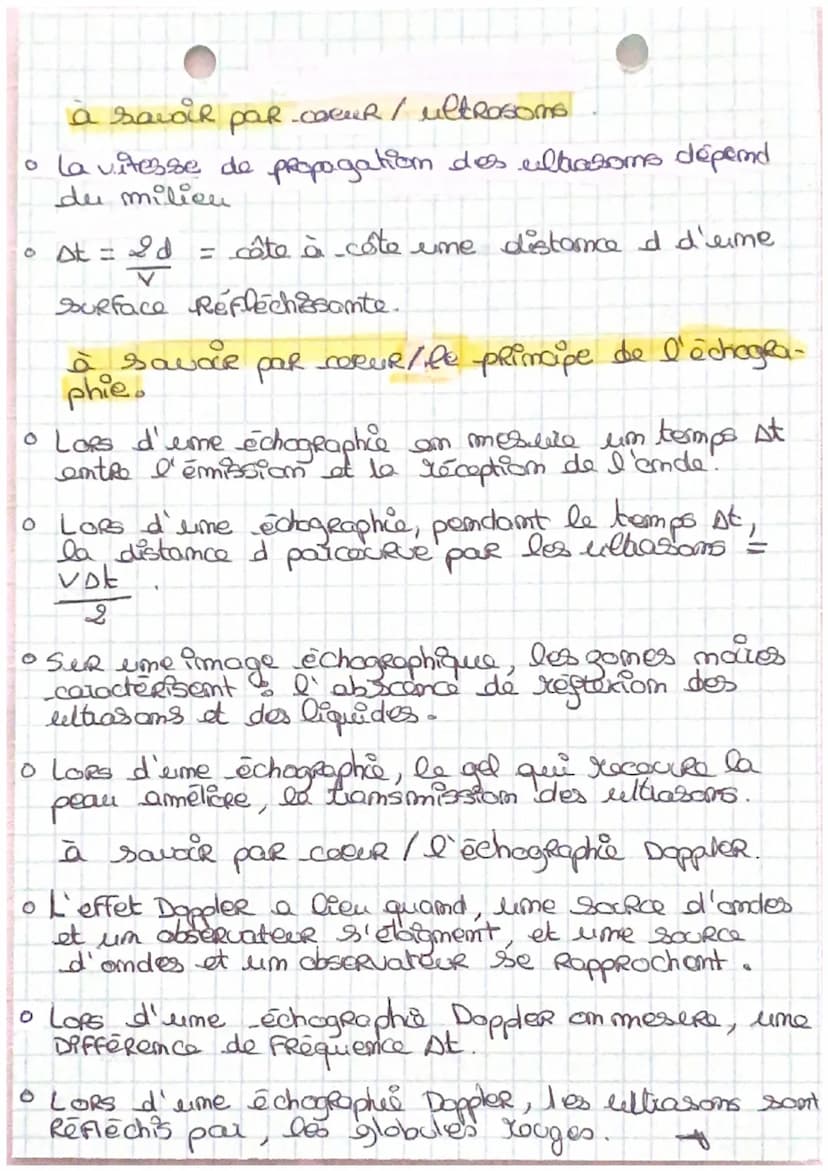 L'effet Doppler
L'effet Doppler est un changement de fréquence
D'une source d'andes lorsqu'il y'a déplacement
Relatif de la source ou de l'o