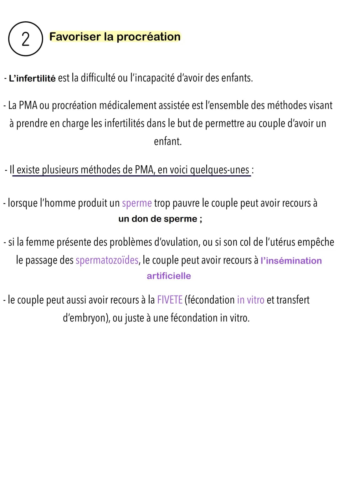 Guide des Méthodes Contraceptives et PMA : Efficacité et Options