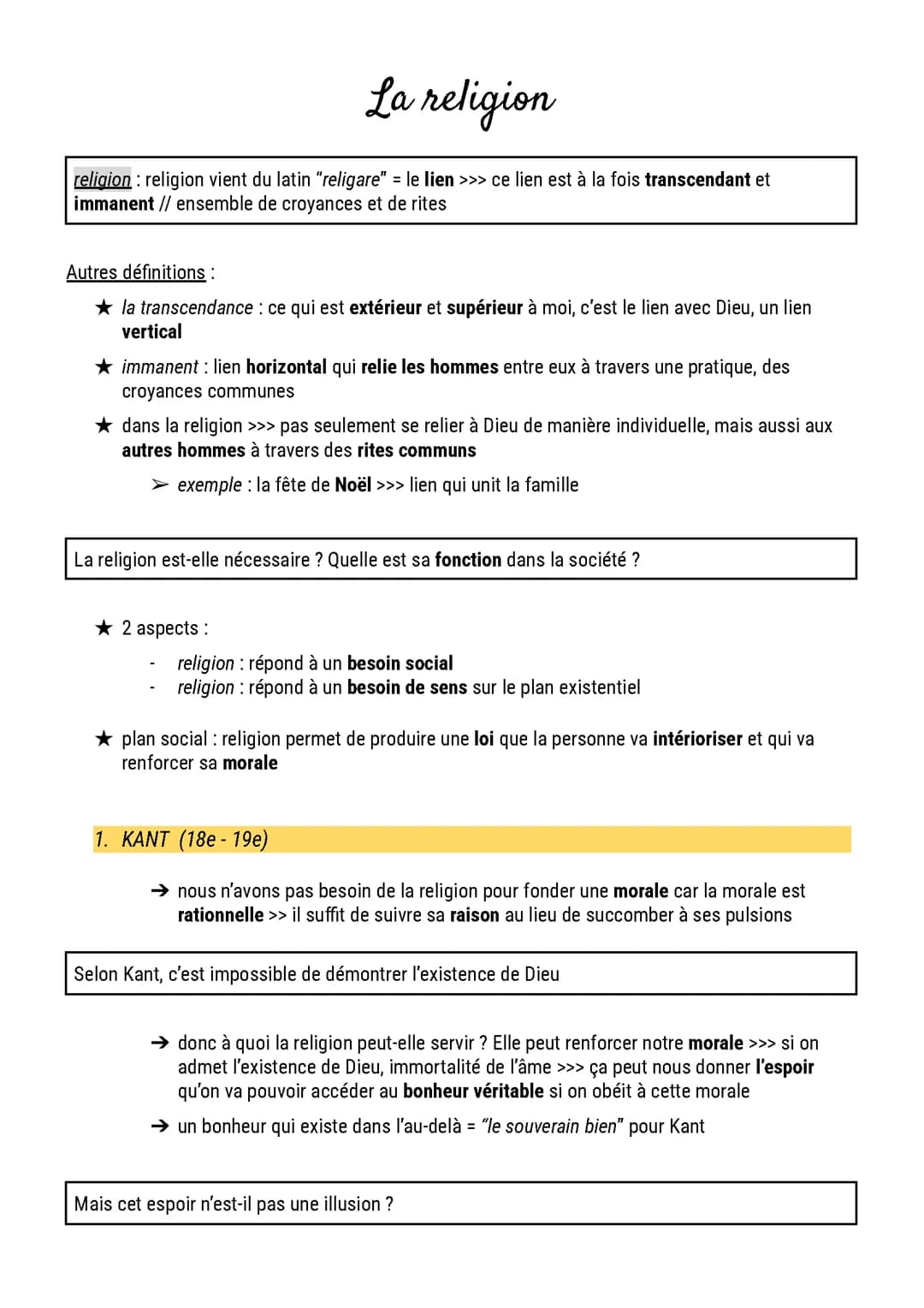 La religion (philosophie)