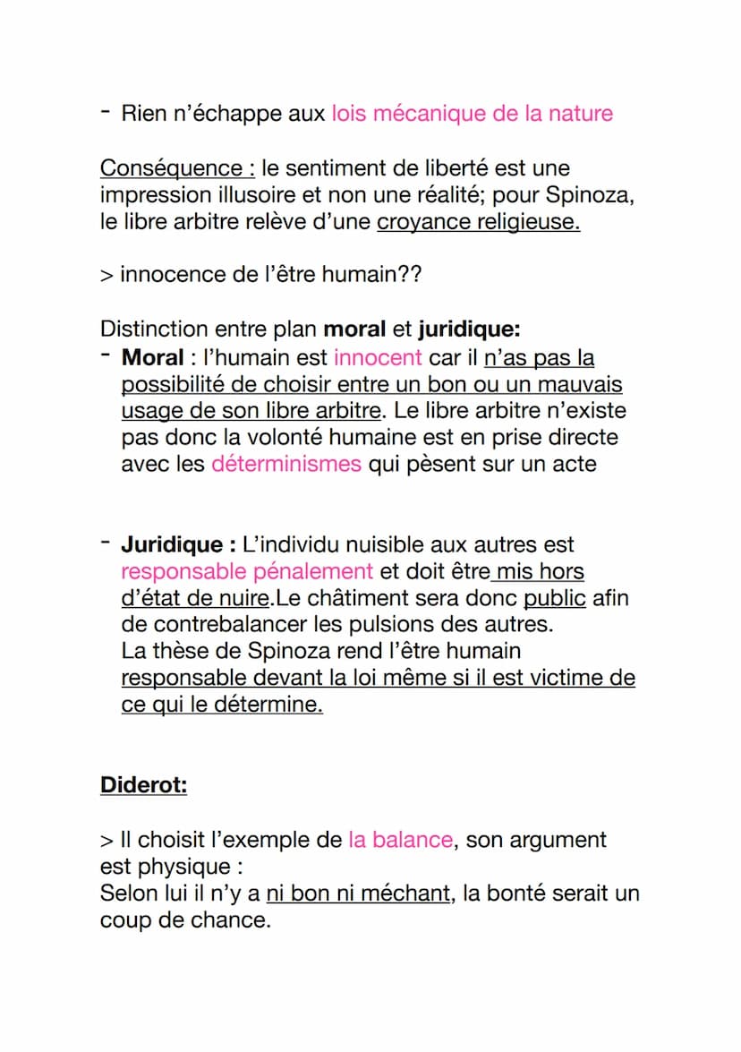LE LIBRE ARBITRE
Definition
> libre arbitre = choix, voeux, capacité d'obtenir. Si
le libre arbitre est la possibilité de choisir alors cela