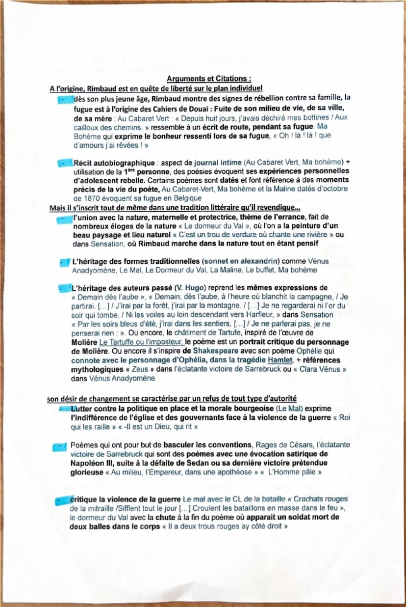 Les Cahiers de Donai
poesie
précurseur du symboliemen
Apolinaire, Prevent (poésie en-su
prosel→ ouverture
crit à 16 ans lors d'une lugue
dev