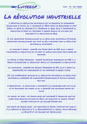 Know La révolution industrielle  thumbnail