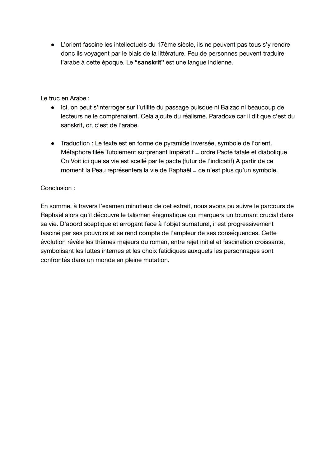 # Objet d'étude: Le roman et le récit du Moyen-âge au XXIe siècle

La découverte de la Peau, partie 1 Le talisman

- Retournez-vous, dit le 