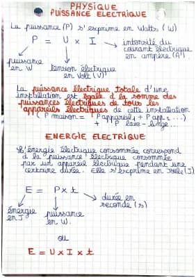 Know Puissance et énergie électrique  thumbnail