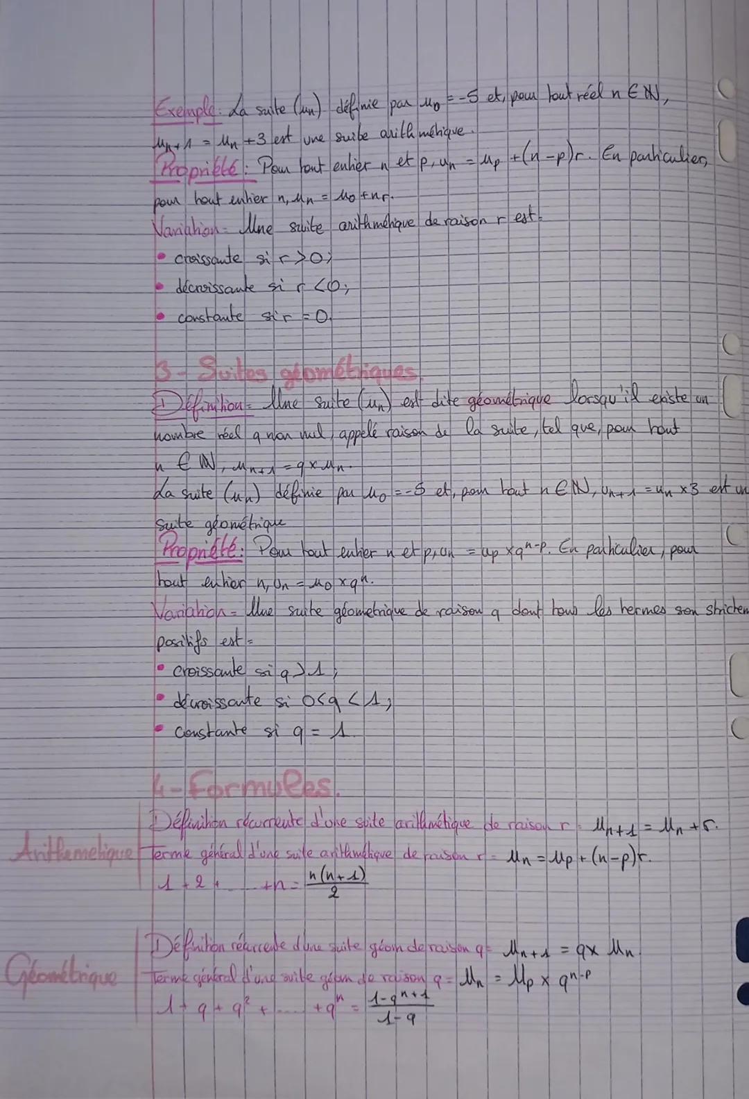 # Suite numérique

!
A-Généralités.

1) Suite définie explicitement.

Une suite $(u_n)$ est définie explicitement lorsqu'on donne l'expressi